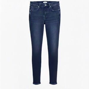 Good American Raw Edge Hem Skinny Jeans Petite? Size 4/27 EUC!